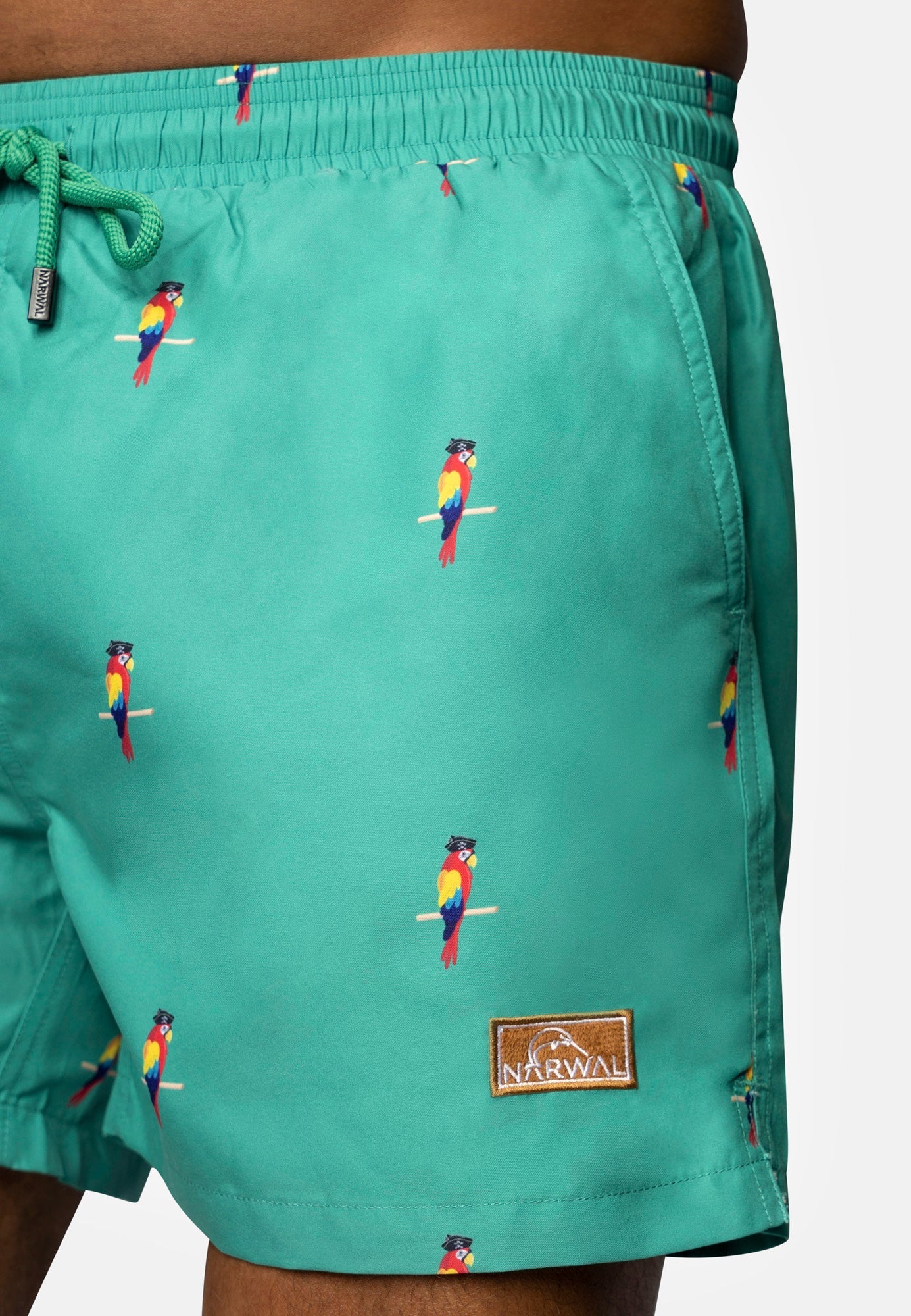 Parrot Father & Son Swim Trunks