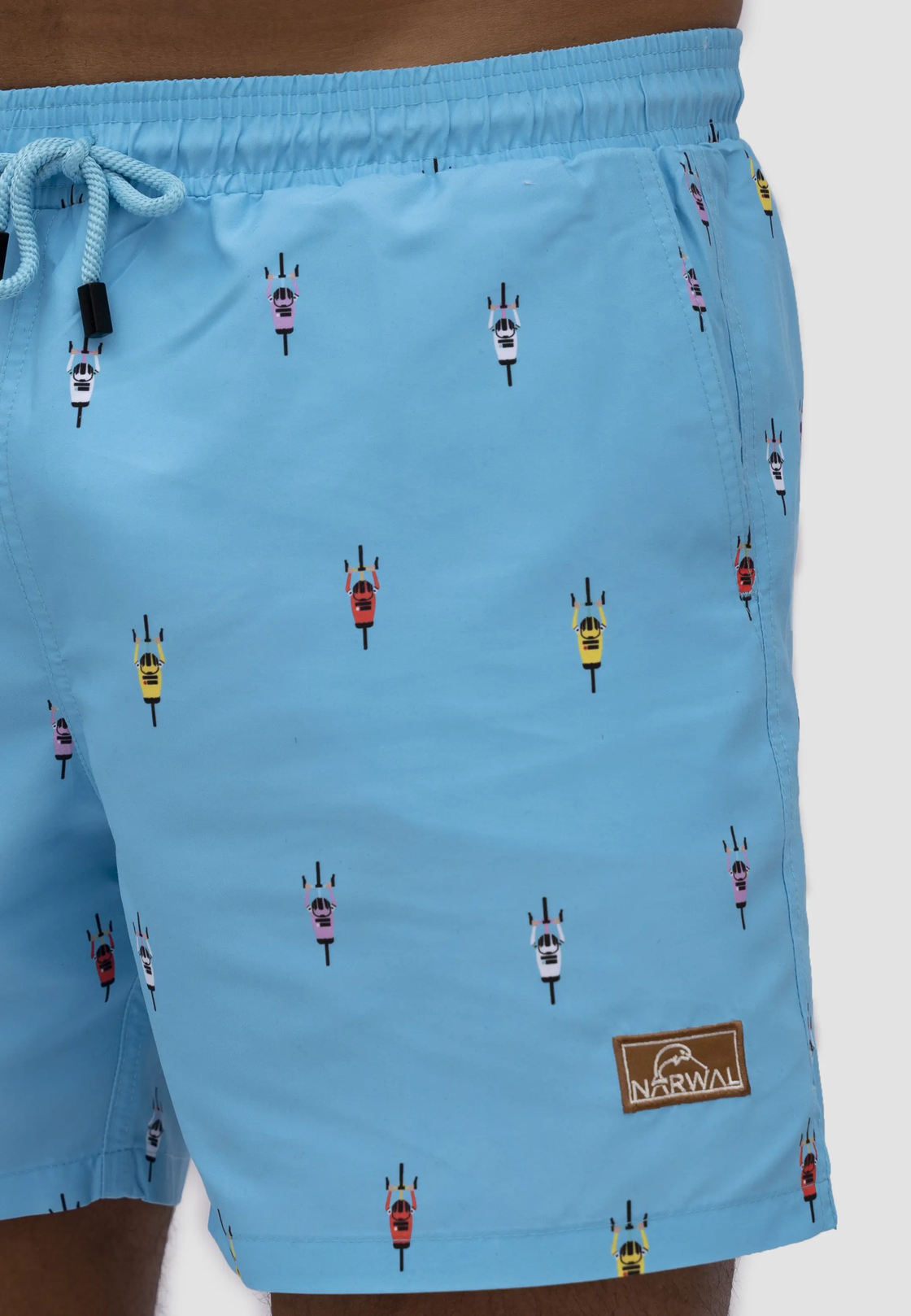 Cyclists Father & Son Swim Trunks