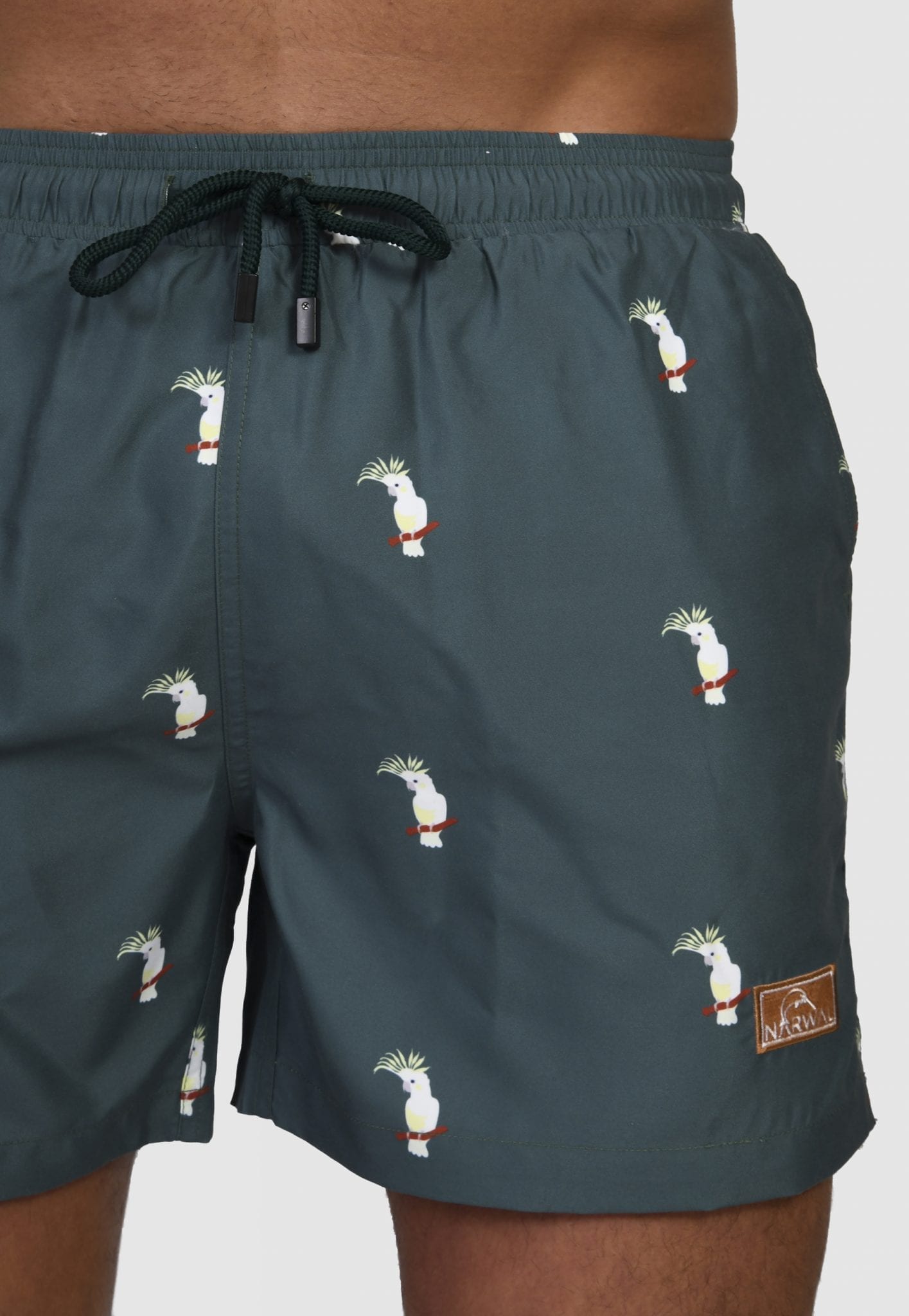Cockatoo Father & Son Swim Trunks