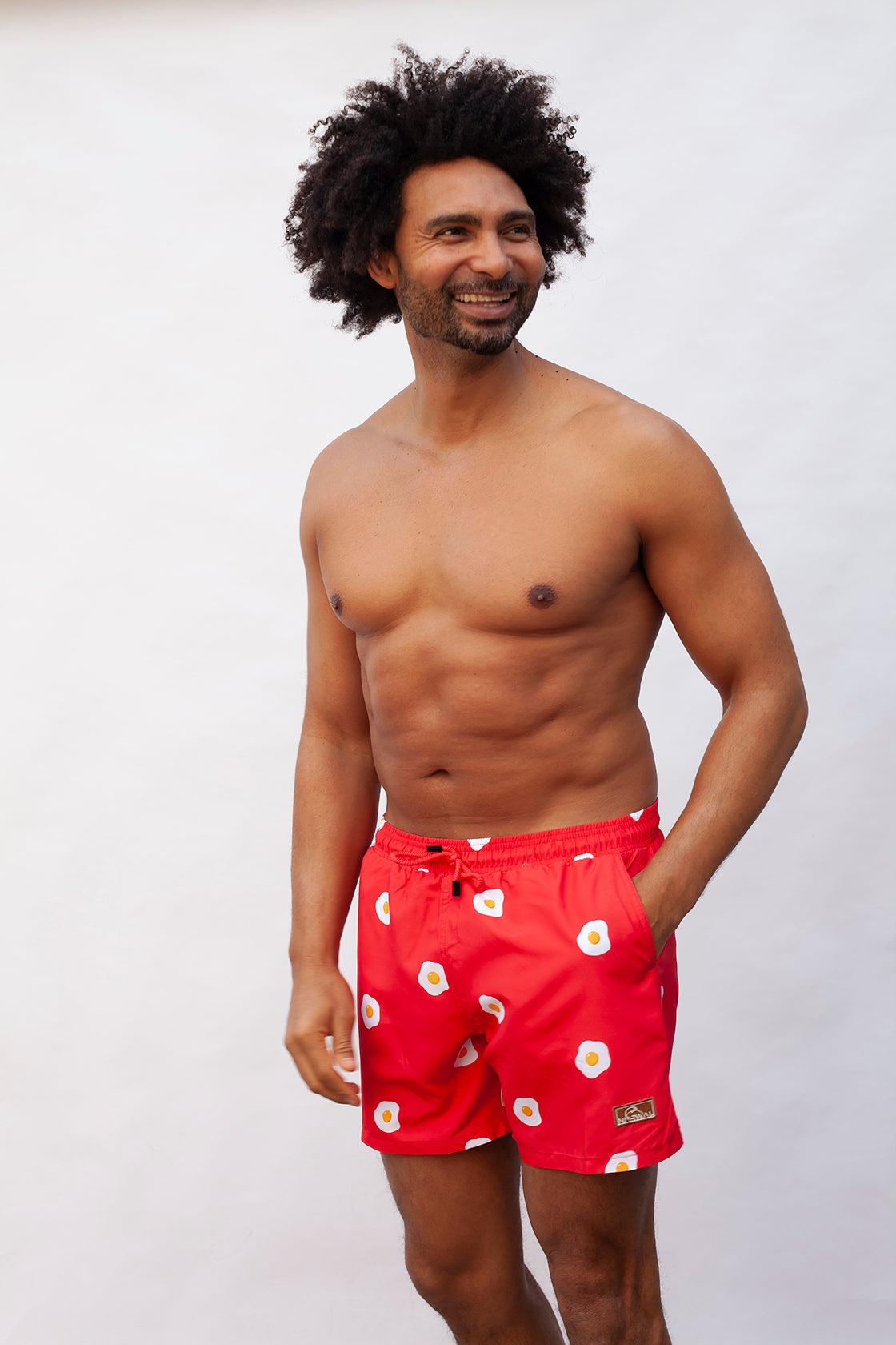Eggs Father & Son Swim Trunks