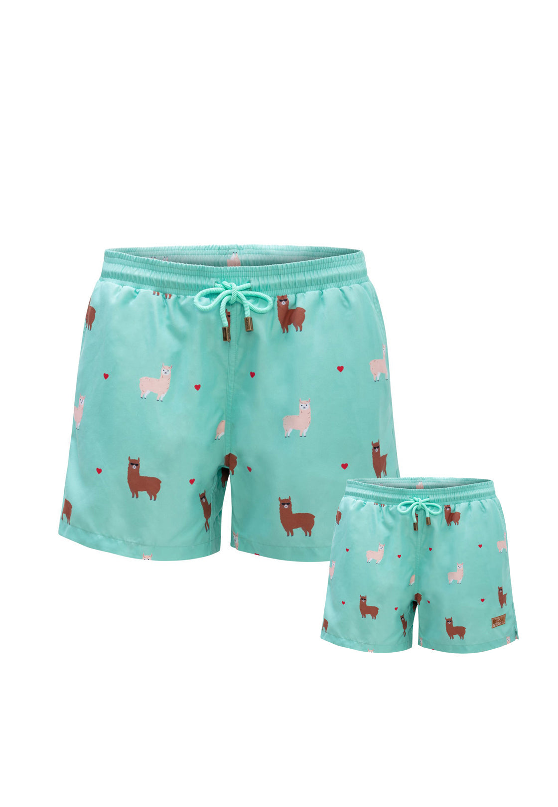 Alpaca Father & Son Swim Trunks