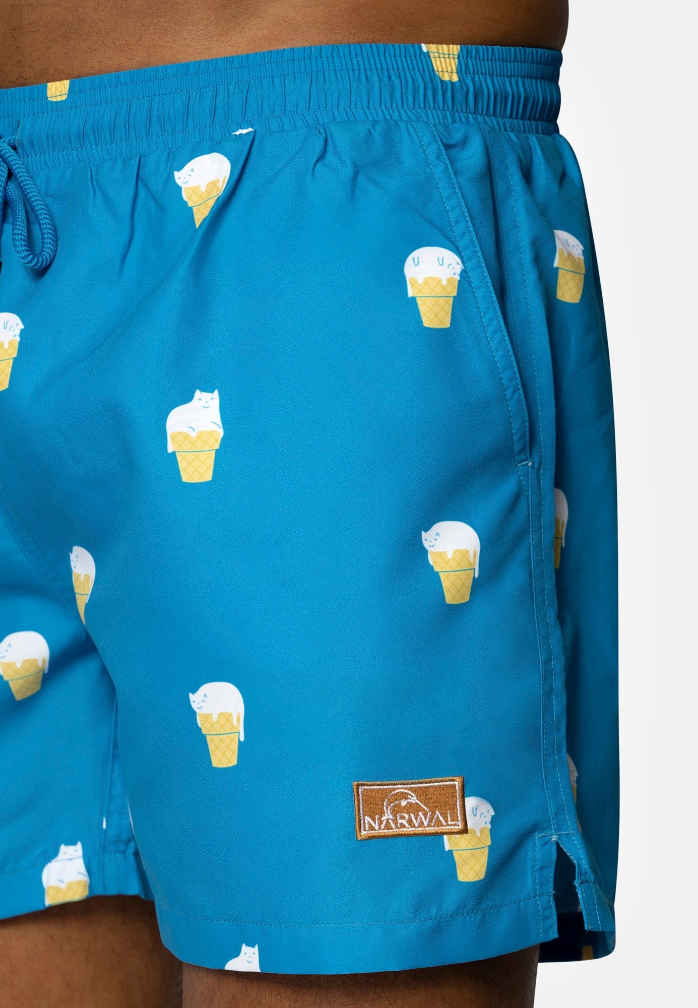 Cold as Mice Father & Son Swim Trunks