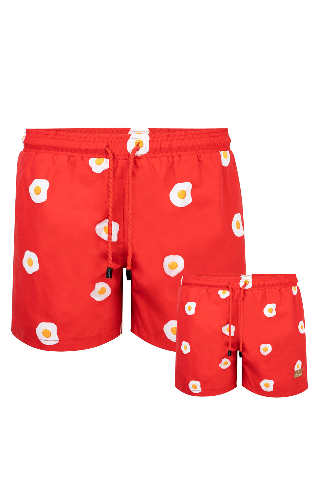Eggs Father & Son Swim Trunks