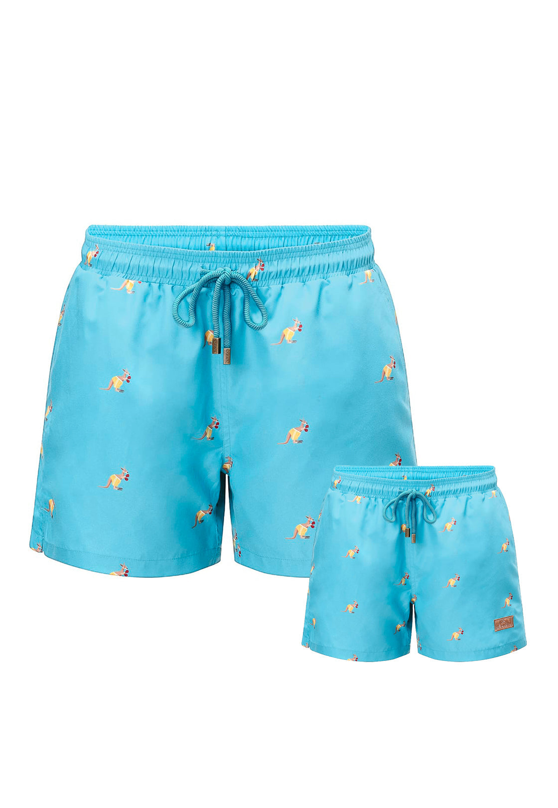 Kangaroo Father & Son Swim Trunks