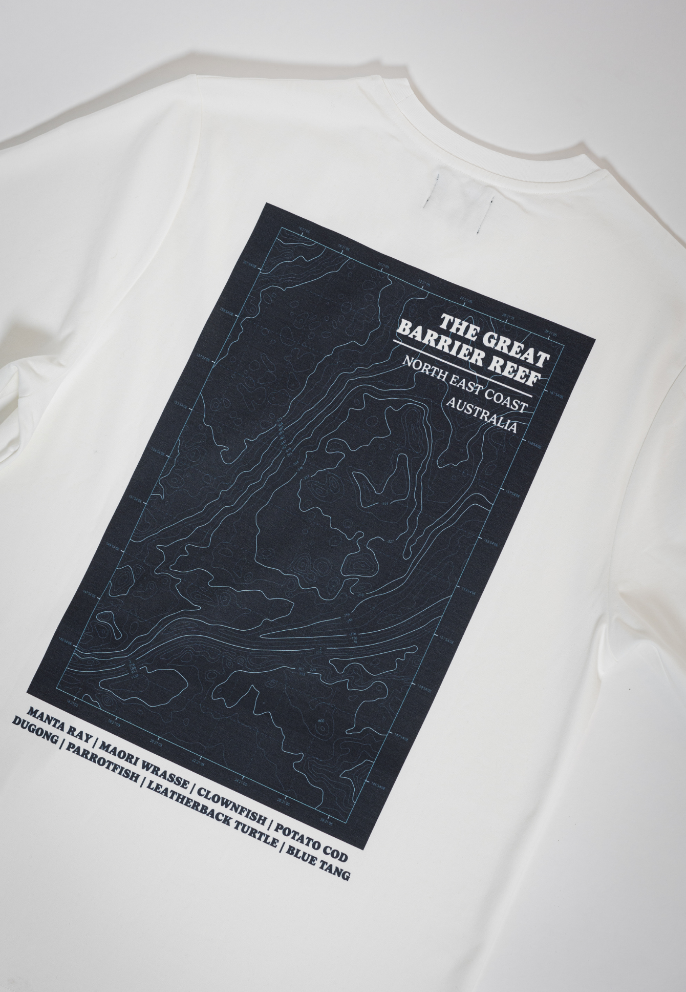Topographic map - T-shirt